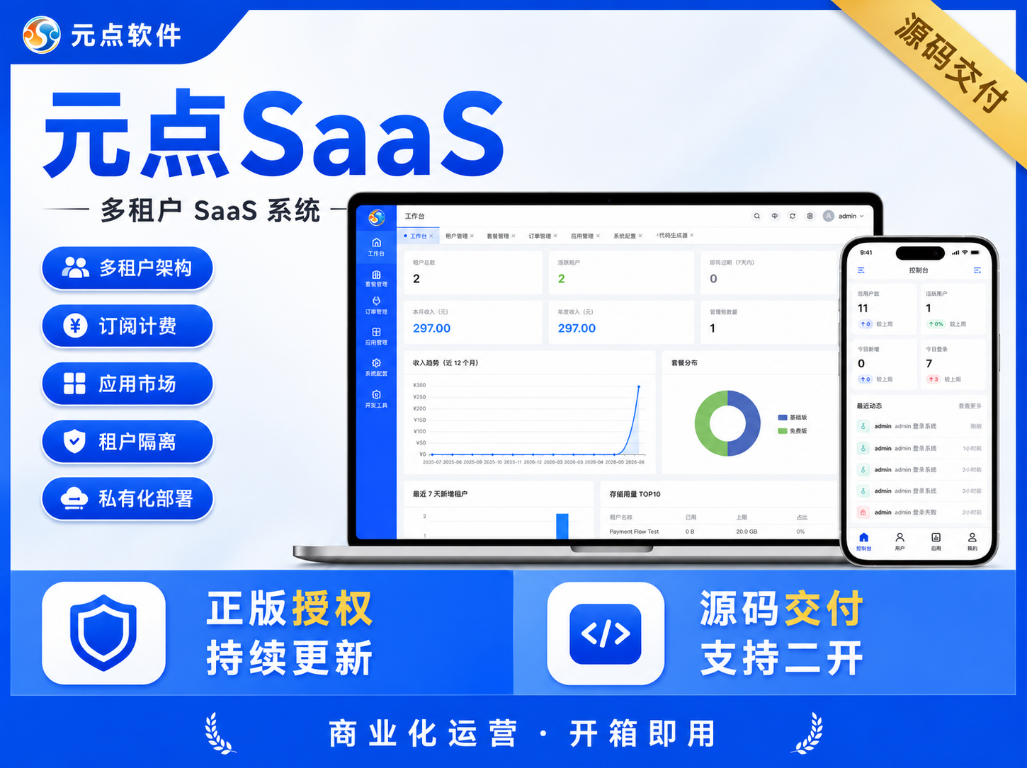 元点Saas系统